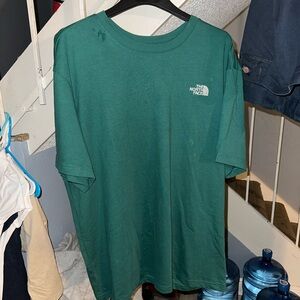 The North Face Men's Teal Short Sleeve Tee